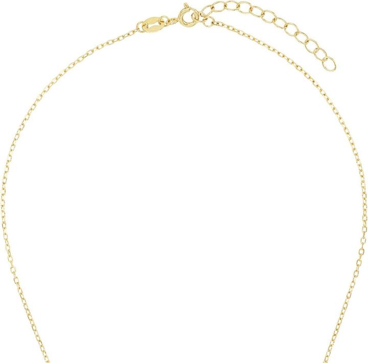 Produktbild Amor Halsschmuck für Damen, 925 Sterling Silber, synt. Nano, Muschelkernperle | Herz (Silber 925)