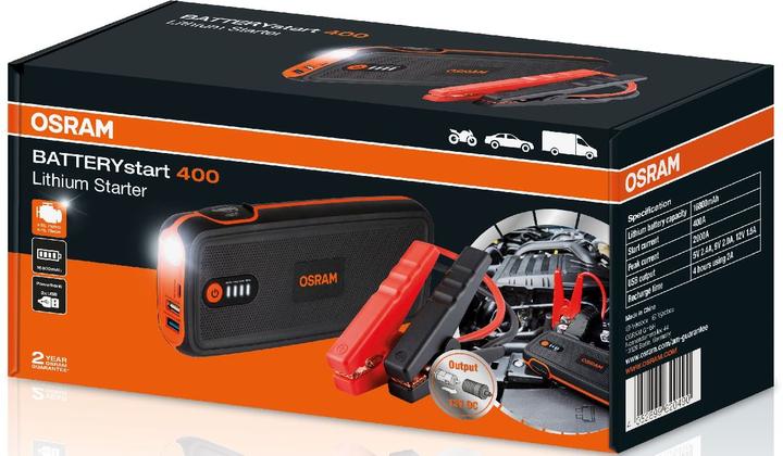 Actual product image Osram BatteryStart 400 (2000 A, 16800 mAh)