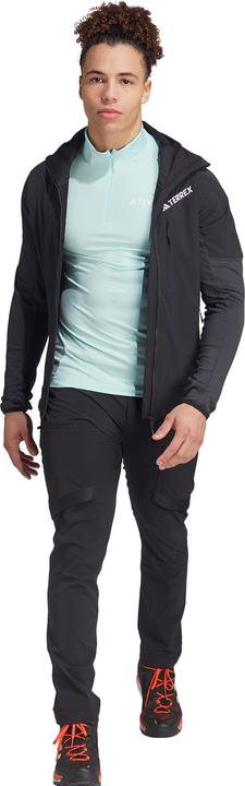 Actual product image adidas Terrex Techrock Hooded Wind Fleece Jacket (XL)