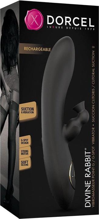 Actual product image Marc Dorcel DORCEL Divine Rabbit Ambidextrous Vibrator