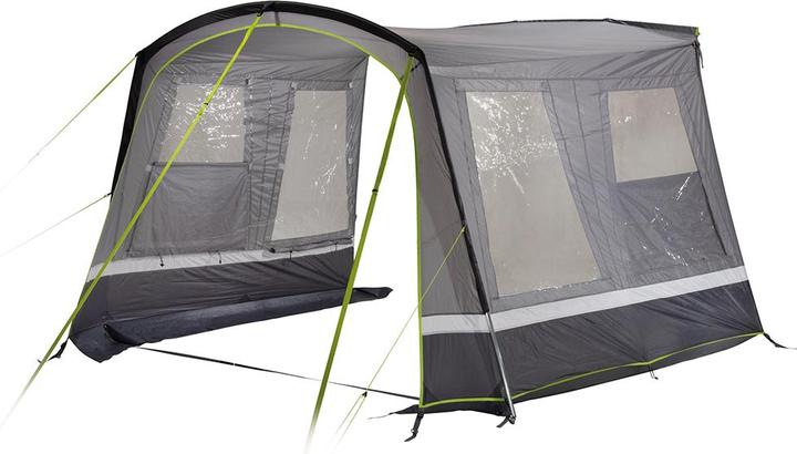 Actual product image High Peak Bus tent Trento 2.0 lightgrey-darkgrey-lime (Dome tent, 9.10 kg, 2 persons)