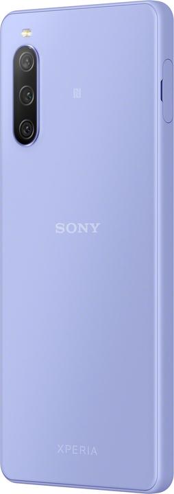 Image du produit Sony Xperia 10 IV (128 Go, Lavande, 6", SIM + eSIM, 12 Mpx, 5G)