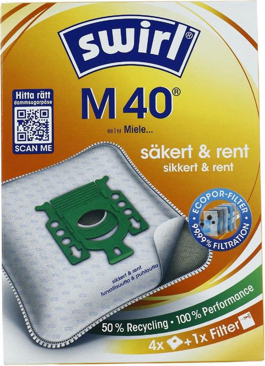 Produktbild Swirl M40 Universal Dust bag (4 x)