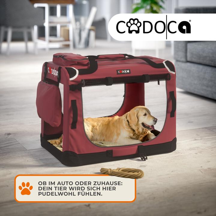Produktbild Cadoca Hundetransportbox (Hund, Reflektoren)