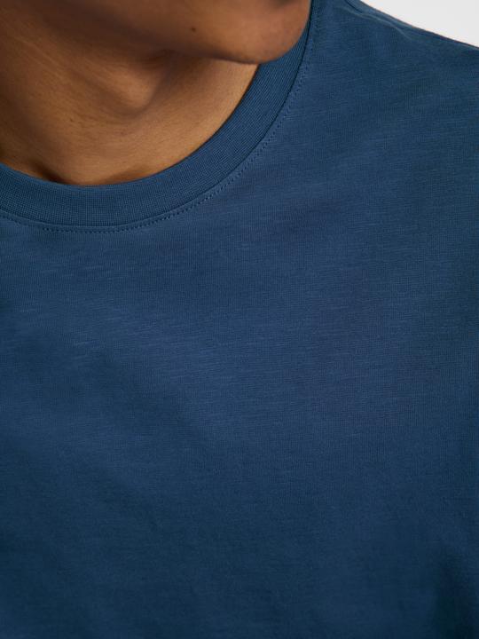 Actual product image Selected Homme Slhaspen Slub Ss O-Neck Tee Noos (XXL)
