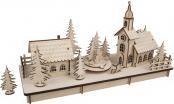 Immagine prodotto Rayher Kit 3D in legno Alpendorf, FSC Mix Credit, natural