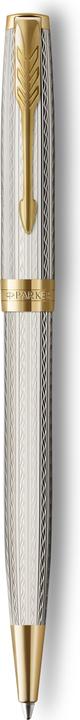 Produktbild Parker Kugelschreiber Sonnet Prem. Silver Mistral G.C. sw M (Silber, Gold, 1 x)