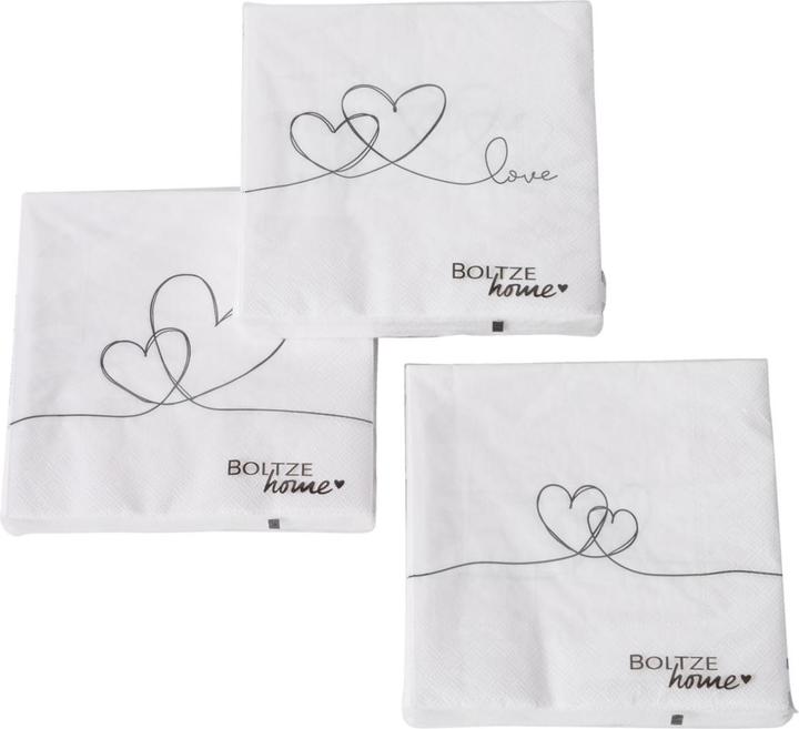 Boltze Home Servietten Herla sortiert 20PA (20 x, 33 x 33 cm)