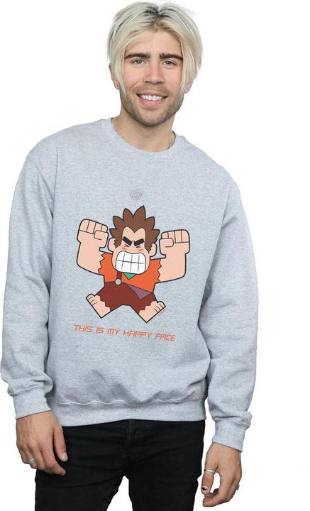 Image du produit Disney - Sweat WRECK IT RALPH HAPPY FACE - Homme (L)
