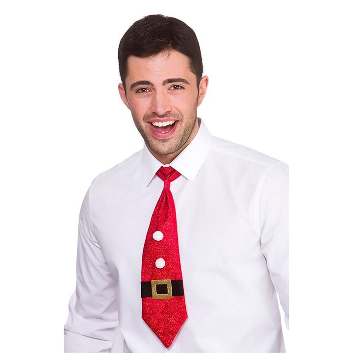 Actual product image Wicked Costumes Glittering Christmas tie
