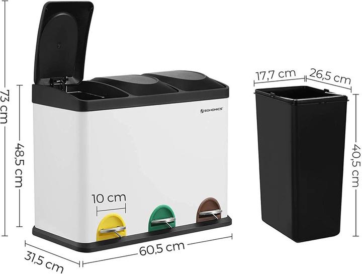 Actual product image Songmics Janitor (45 l)