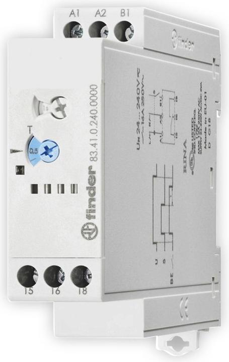 Produktbild Finder Timer SPDT Ausschaltverzög. 0,05s-10Tg