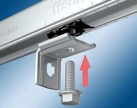 Image du produit Fischer FIS 538666 Equerre de montage MW Clix 90° prémontée