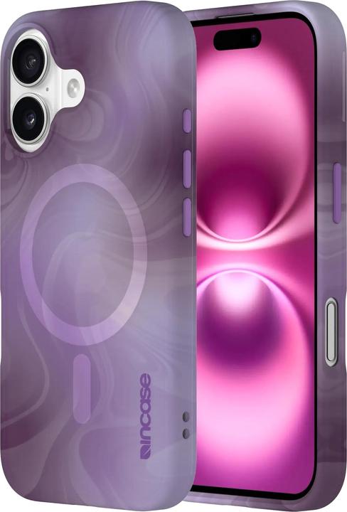 Actual product image Incase Halo Case for MagSafe for iPhone 16 - Oil Slick Lilac (Apple iPhone 16)