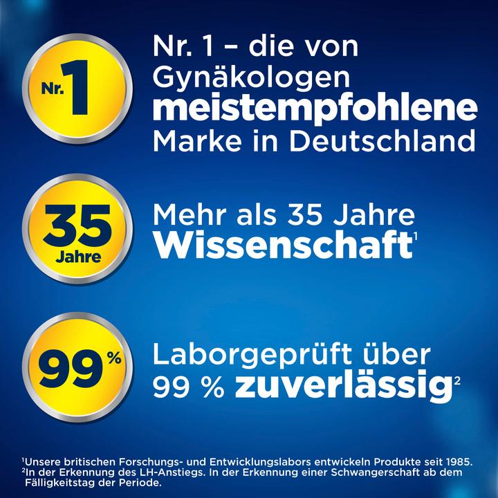 Energy Label Clearblue Ultra Früh (2 x)