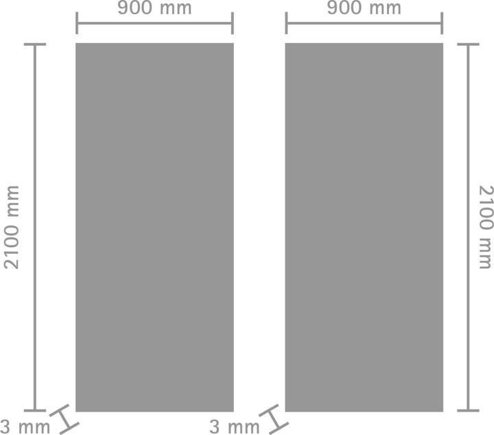 Image du produit Schulte DecoDesign Foto (Profilé d'angle, 90 cm, 210 cm)