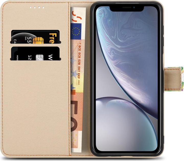 Produktbild Cadorabo Book Hülle mit Print (Apple iPhone XR)
