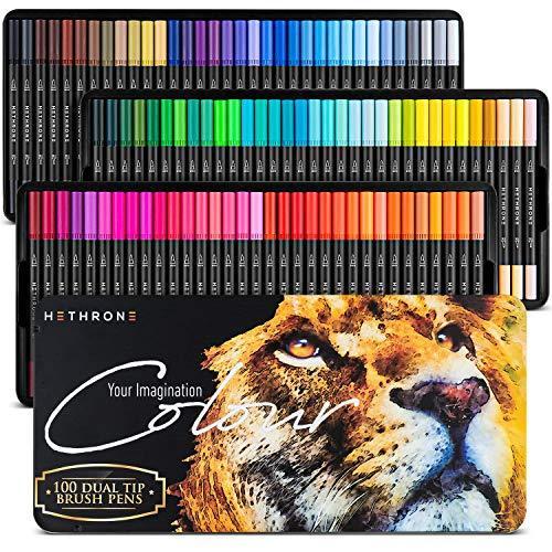 Produktbild Hethrone Set Filzstifte (Multicolor, 100 x)