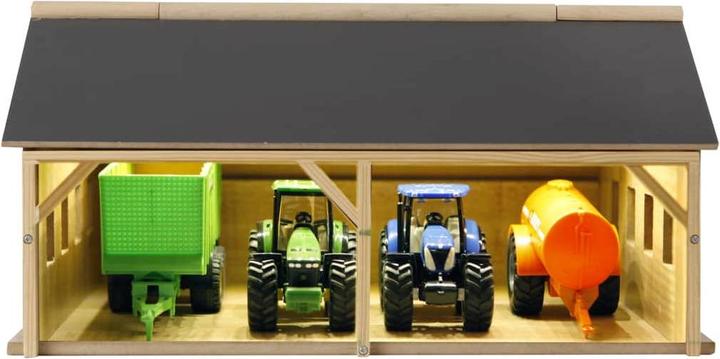 Actual product image Kids Globe Farming Agricultural shed for tractors