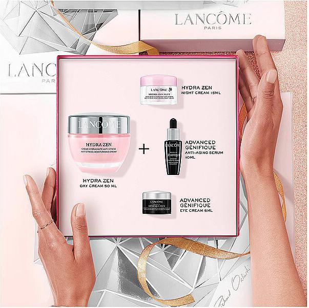 Immagine prodotto Lancôme Crema Hydra Zen 50ml + Crema Notte 15ml + Siero Génifique 10ml (80 ml, Crema da giorno)