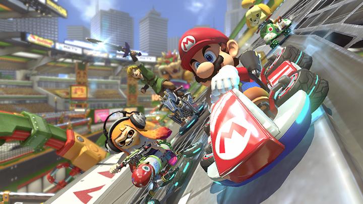 Actual product image Nintendo Mario Kart 8 Deluxe (Switch, IT)