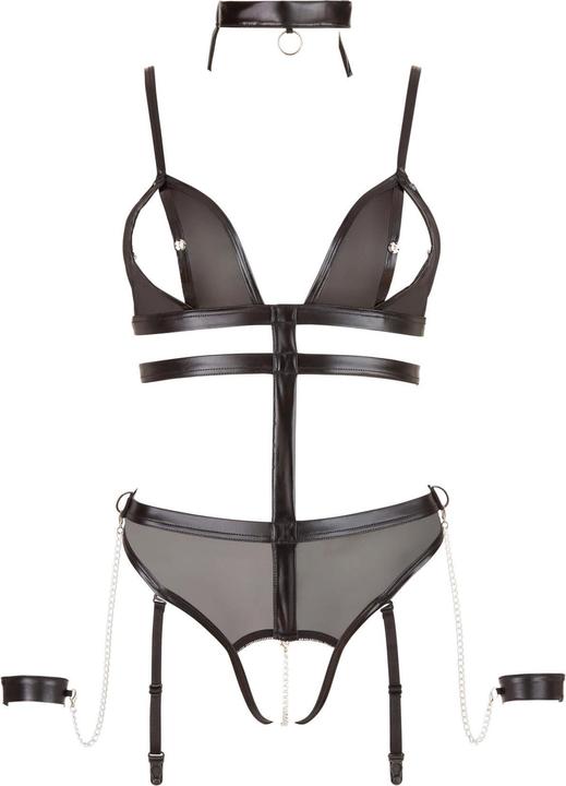 Produktbild Cottelli Collection Body ouvert mit Ketten (M)
