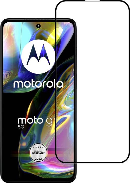 Actual product image Screenguard Motorola Moto G82 Full Screen Protective Glass Film 2.5D 9H (1 Piece, Motorola Moto G82)