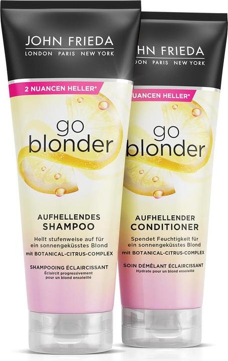 Image du produit John Frieda Sheer Blonde Go Blonder Set (Set soin capillaire)