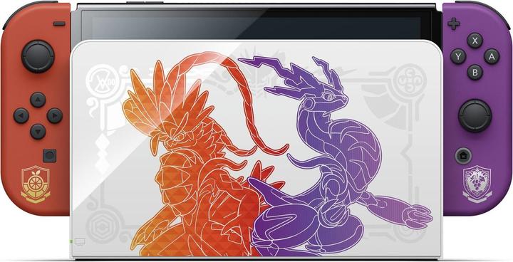 Produktbild Nintendo Switch (OLED-Modell) Pokémon Karmesin & Purpur-Edition