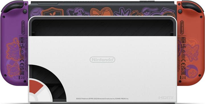 Produktbild Nintendo Switch (OLED-Modell) Pokémon Karmesin & Purpur-Edition