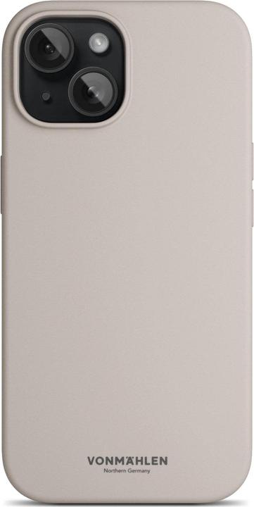 Actual product image Vonmählen Eco Silicone Case for iPhone 15 - Cream (Apple iPhone 15)