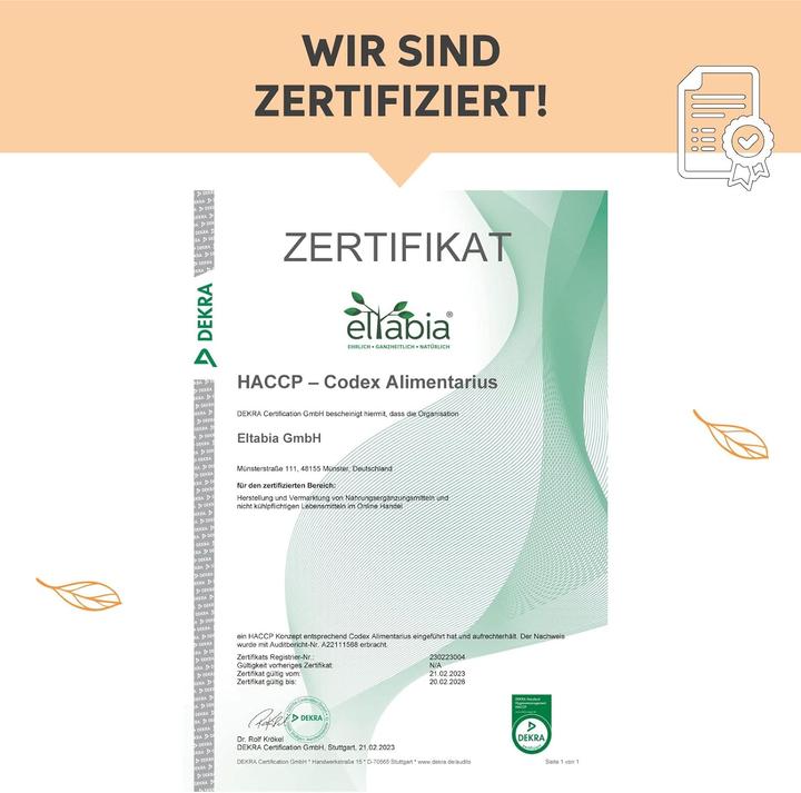Produktbild Eltabia Coenzym Q10 Kapseln | 200mg Hochdosiertes Vegan Premium Ubiquinon (200 Stück, Kapseln)