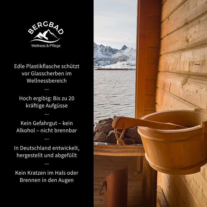 Image du produit Bergbad Set d'infusion pour sauna 4 x 250ml