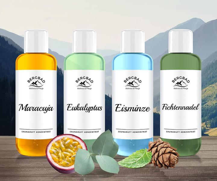 Image du produit Bergbad Set d'infusion pour sauna 4 x 250ml