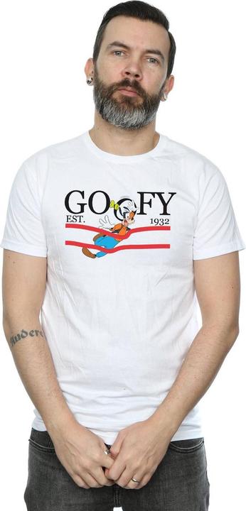 Actual product image Disney Mens Goofy By Nature T-Shirt (XXL)