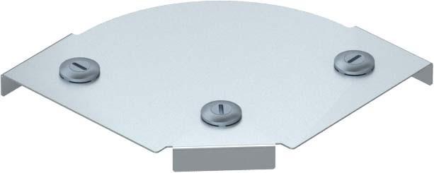Image du produit OBO Bettermann OBO DFBM 90 100 FS Couvercle coude 90° pour coude RBM 90 100 B=1