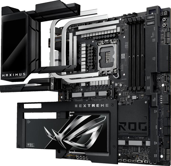 Actual product image ASUS Rog Maximus Z890 Extreme (LGA 1851, Intel Z890, E-ATX)