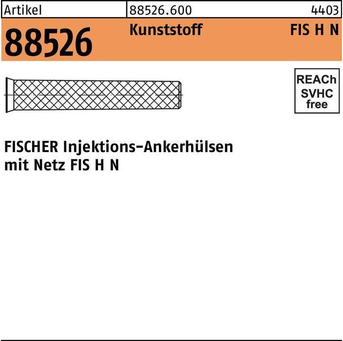 Productafbeelding Fischer FIS 050470 Ankerhuls FIS H 16x85 N (20 Pcs.)