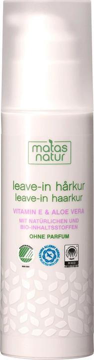 Actual product image Matas Nature Leave-In Hair Treatment With Organic Aloe Vera And Vitamin E (150 ml)