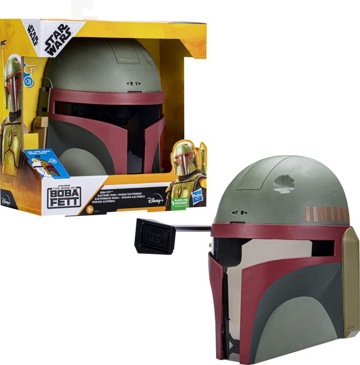 Hasbro Electronic Boba Fett Mask, Star Wars Costume for Kids, Star Wars Toys for Boys