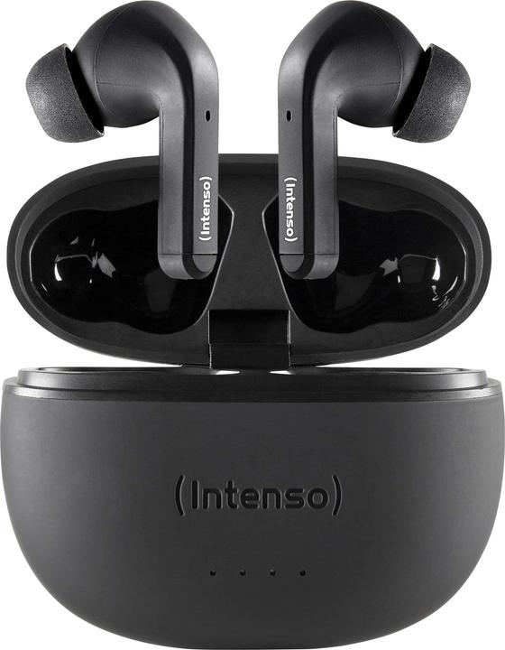 Produktbild Intenso Black Buds T300A (ANC, 2 h, Kabelgebunden)