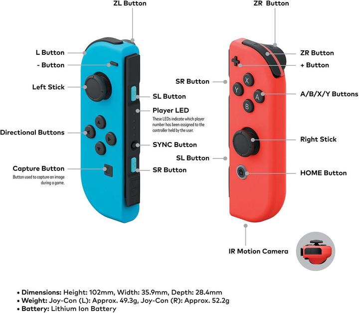 Immagine prodotto Nintendo Set Joy-Con nero/nero (Switch)