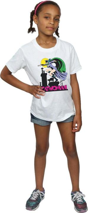 Immagine prodotto Catwoman Text Logo Maglietta Ragazze (152, 158)