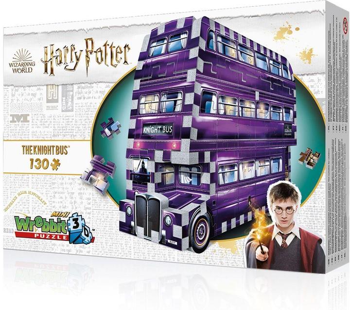 Immagine prodotto Wrebbit 3D Il cavaliere viaggiatore Mini Harry Potter/Knight Bus Mini Harry Potter 130 pezzi. (130 pezzi)