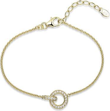Produktbild Silver Cat Vergoldetes Damenarmband mit kubischem Zirkonia Sc542