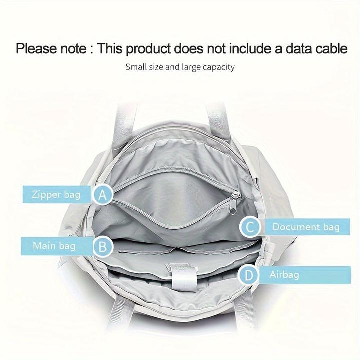 Actual product image Only-Bags.Store Unisex rucksack, casual shoulder bag with USB charging port, school bag, daypack for