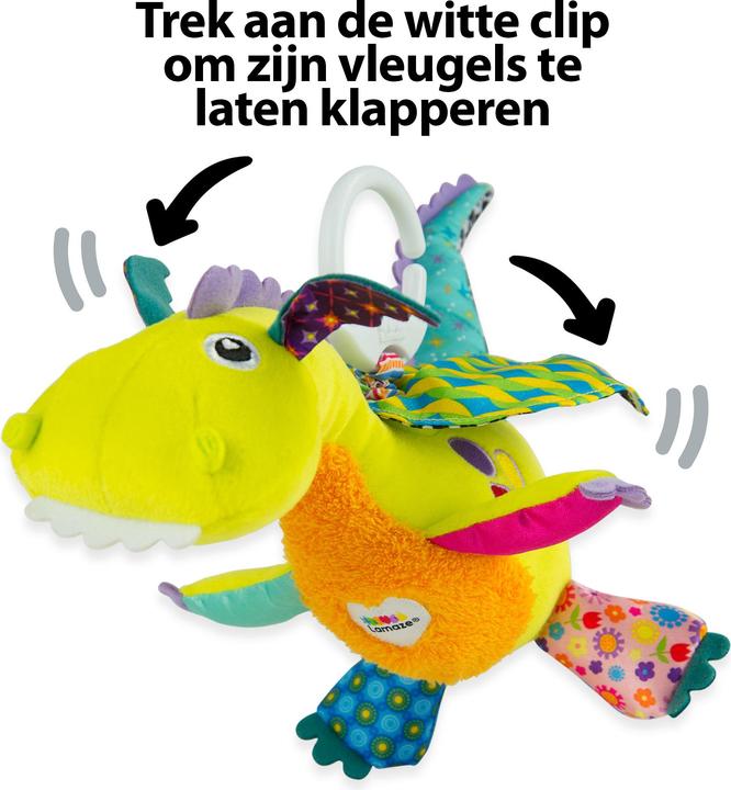 Actual product image Tomy Lamaze Flip Flap Dragon
