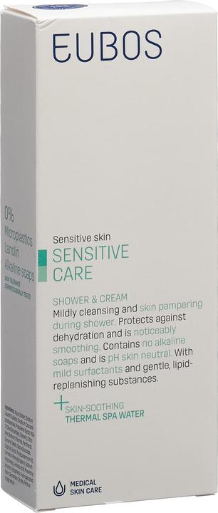 Actual product image Eubos Sensitive Shower + Cream (new) (200 ml)