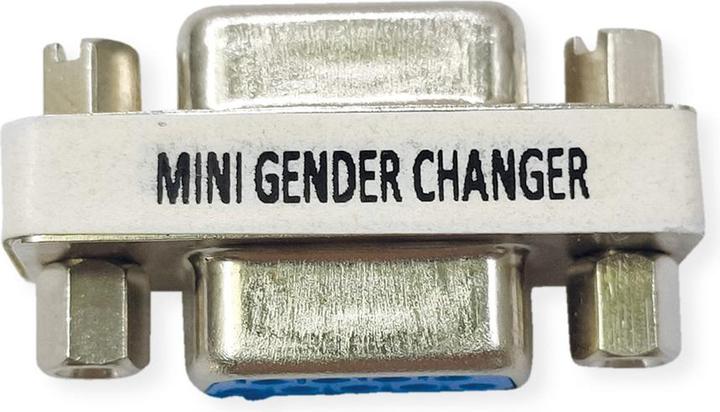 Actual product image Value Mini Gender Changer, DB9 BU/BU (0.02 m)