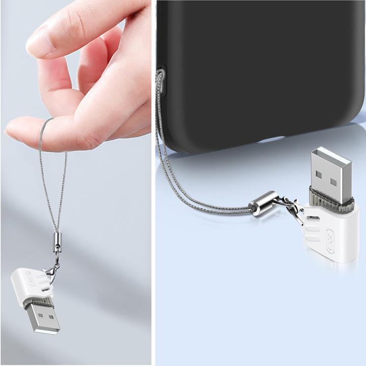 Produktbild xO Adapter NB256D USB-C - USB weiss (USB, USB Typ C)